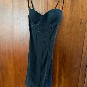 Victoria's Secret Very Sexy Mesh Bodycon Lingerie Mini Dress with Bra size 34C